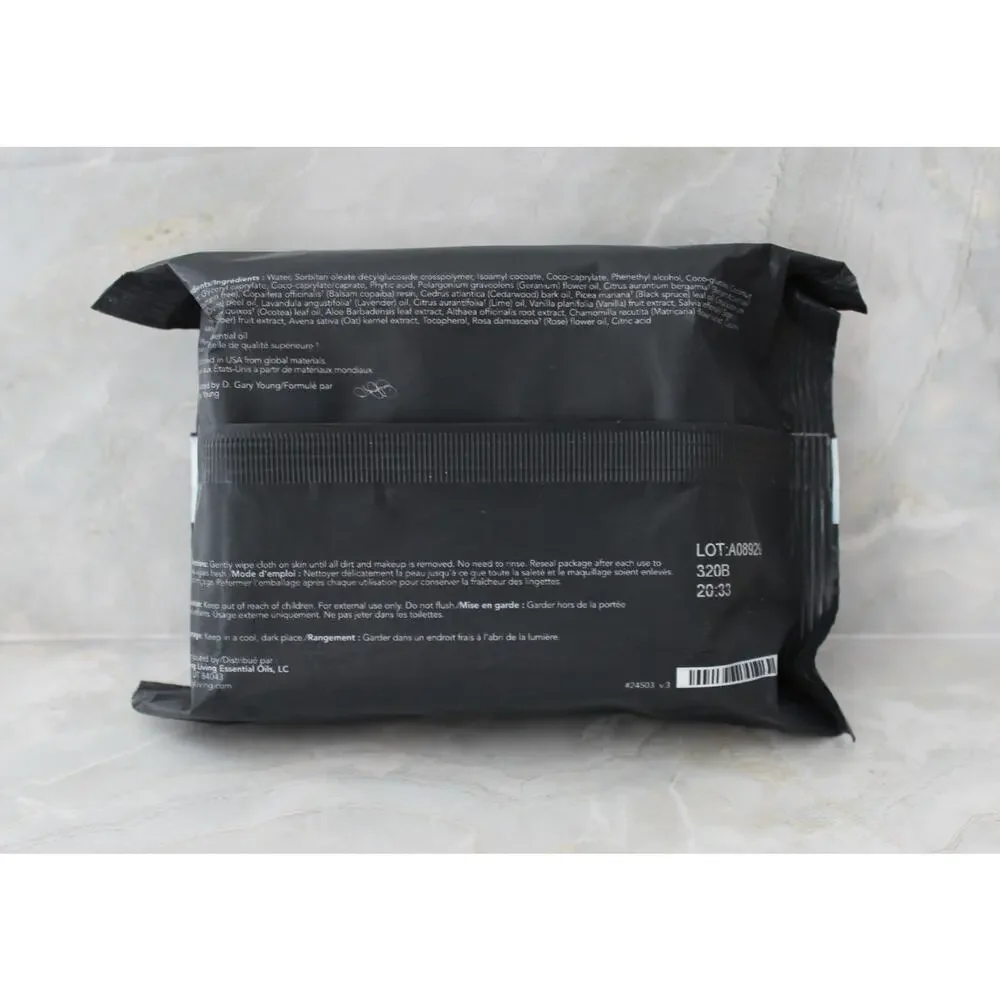 Savvy Minerals By Young Living Makeup Remover Wipes New